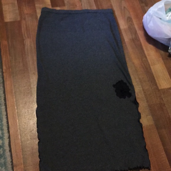 Grace elements side split maxi style skirt size L - Picture 2 of 5